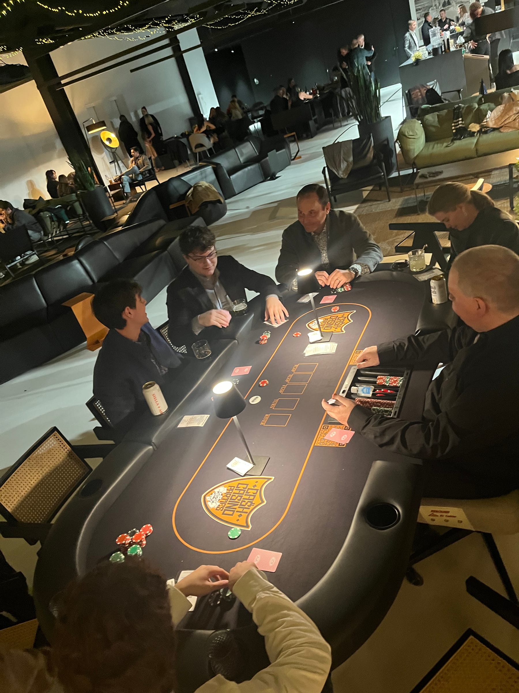New Year's Eve at Warehouse Motor Club — casino party photo 11