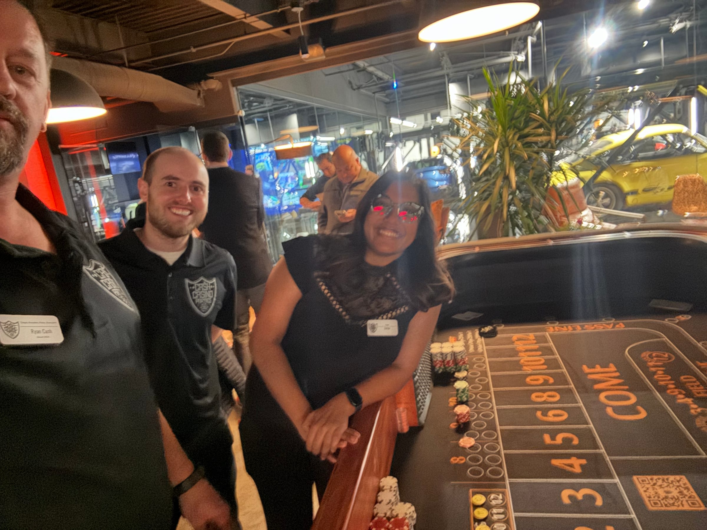 Western Steel Holiday Party — casino party photo 1