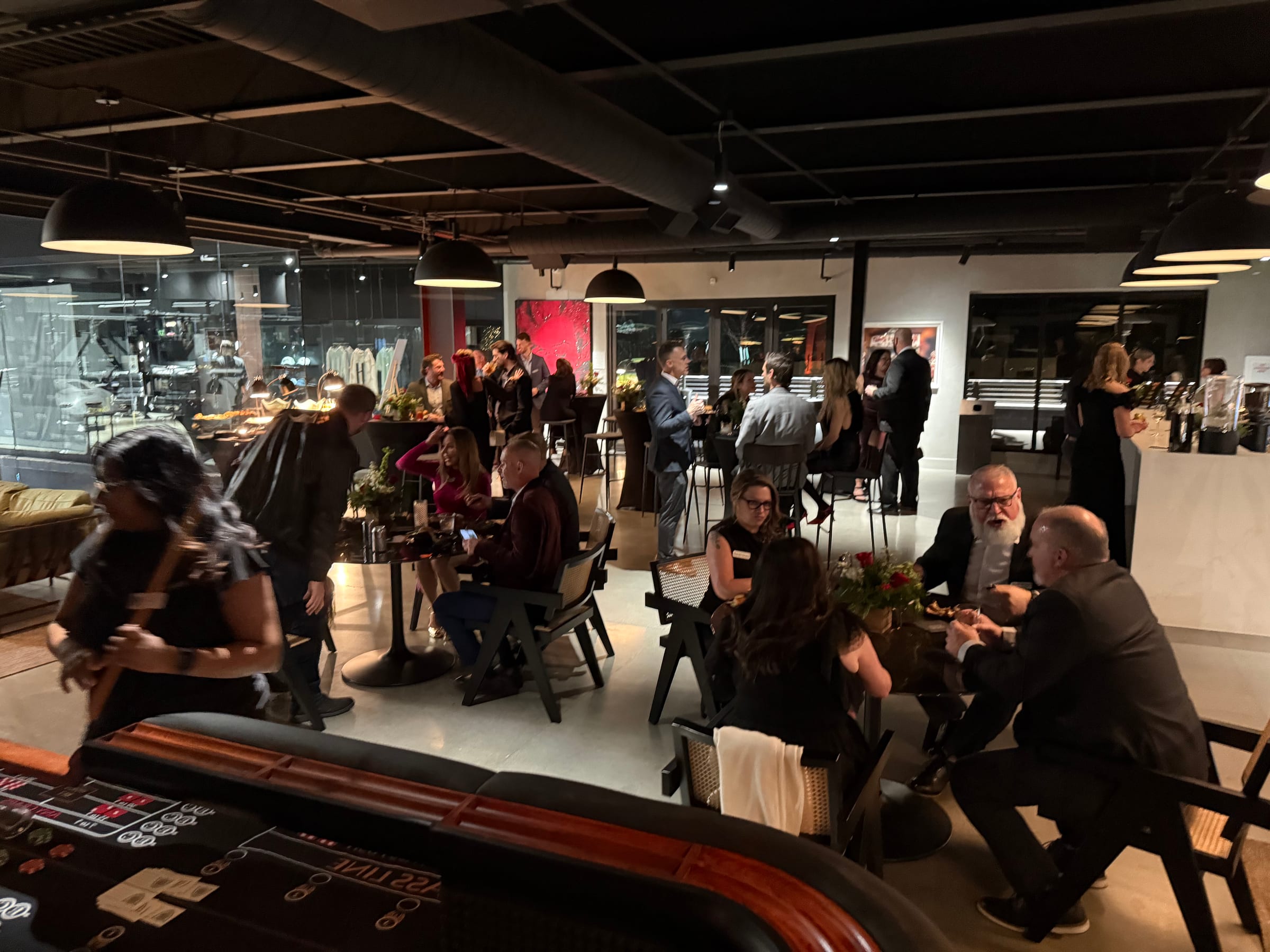 Western Steel Holiday Party — casino party photo 4