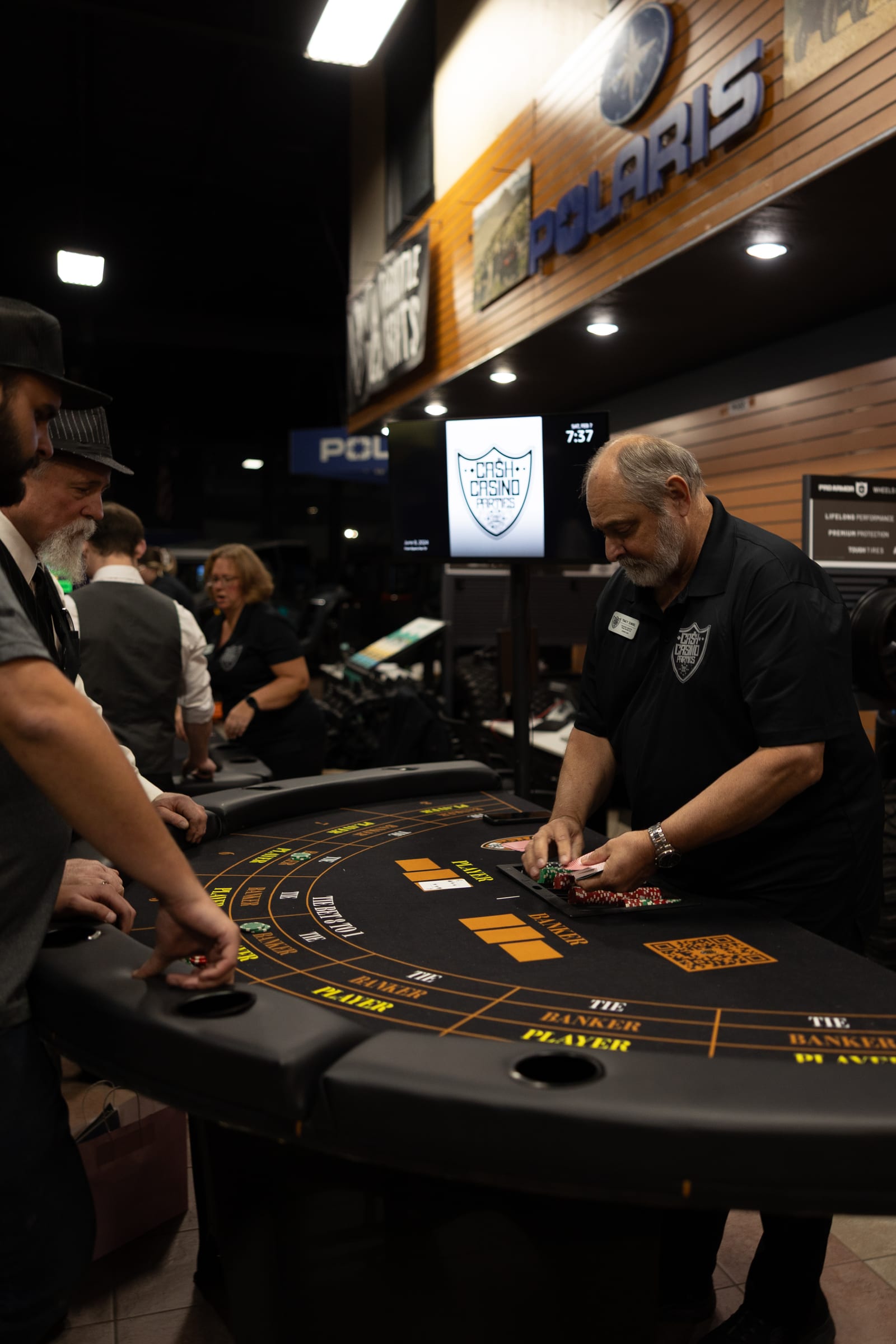 Whiskey Throttle Race Night — casino party photo 7