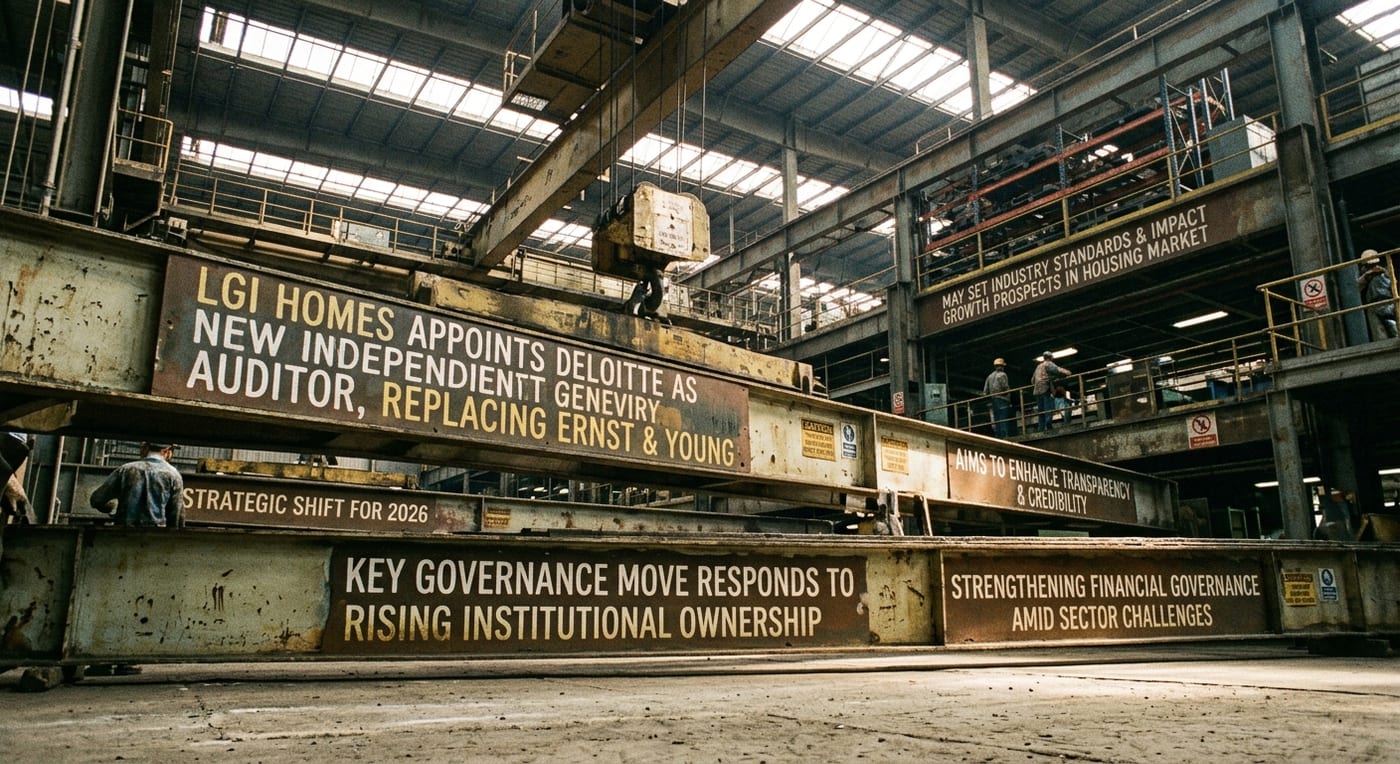 LGI Homes Appoints Deloitte as New Auditor, Enhancing Governance Amid Rising Institutional Ownership