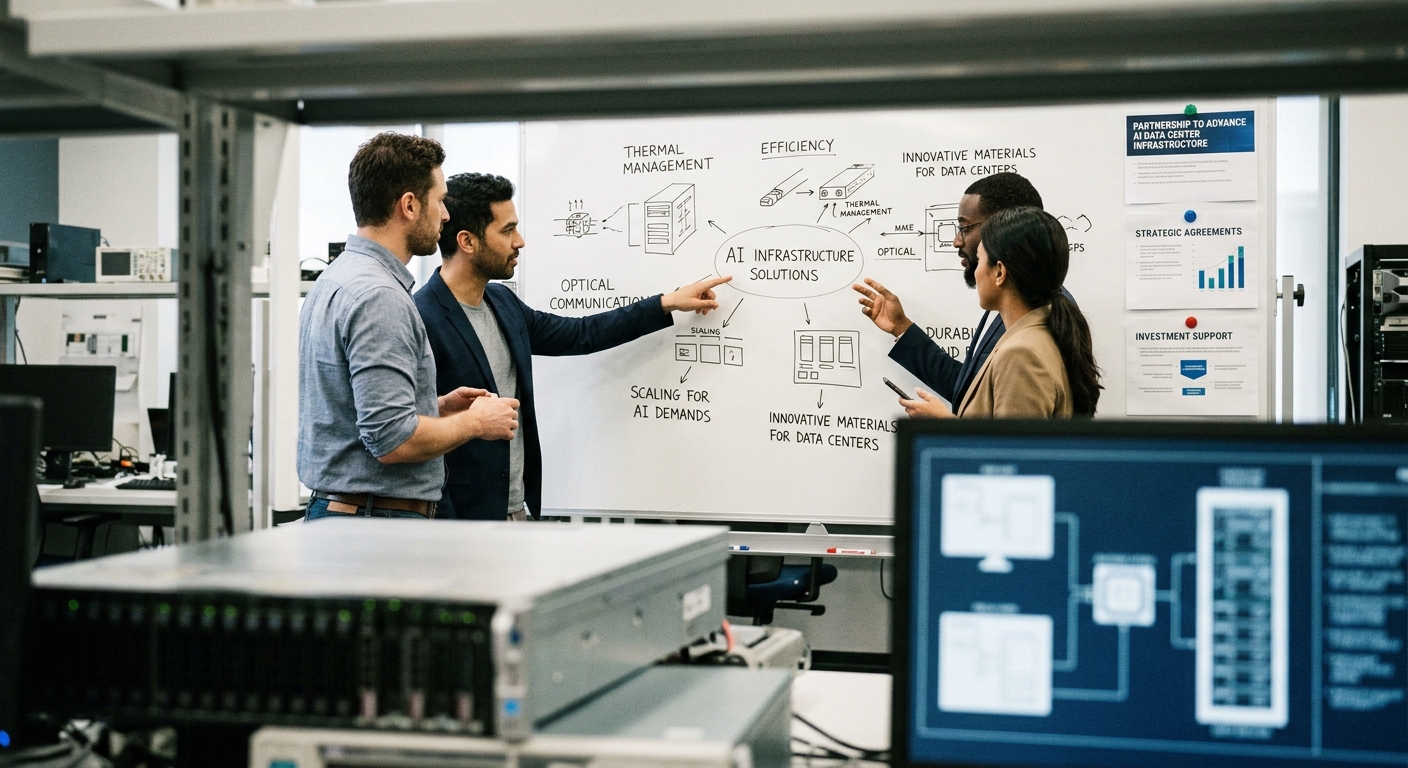 Corning and Nvidia Partner to Advance AI Data Center Infrastructure with Innovative Materials