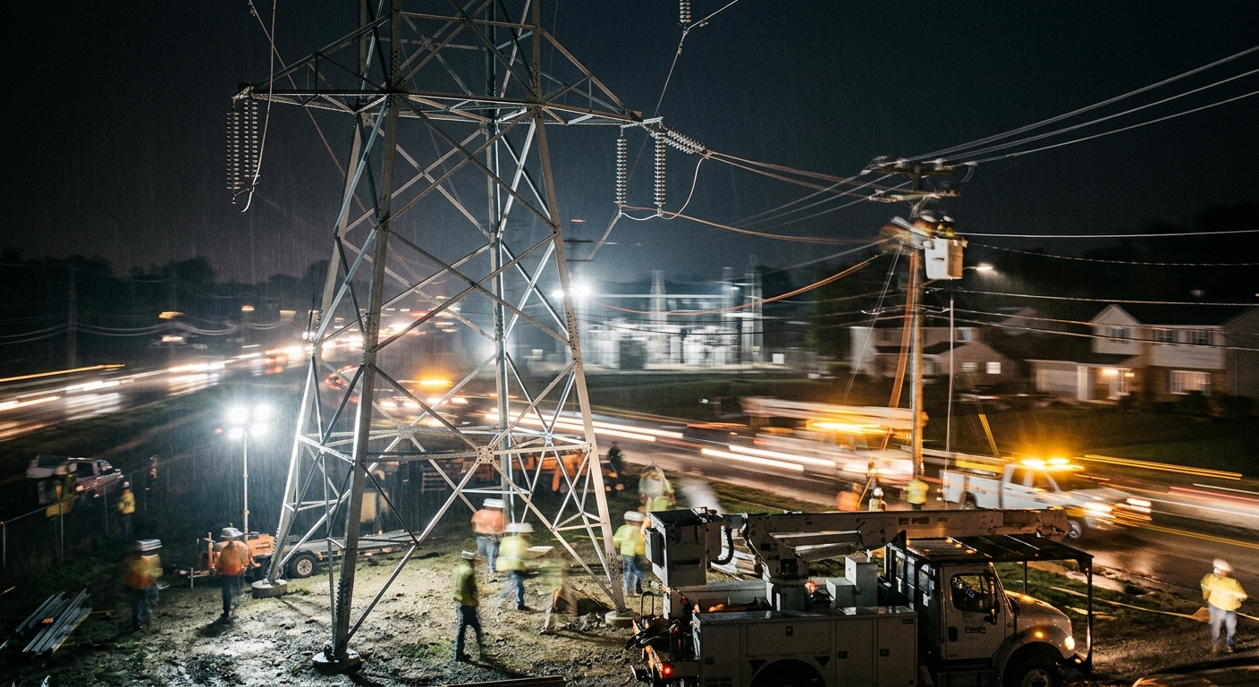 FirstEnergy Completes $24 Million Grid Modernization Project in Trumbull County, Ohio