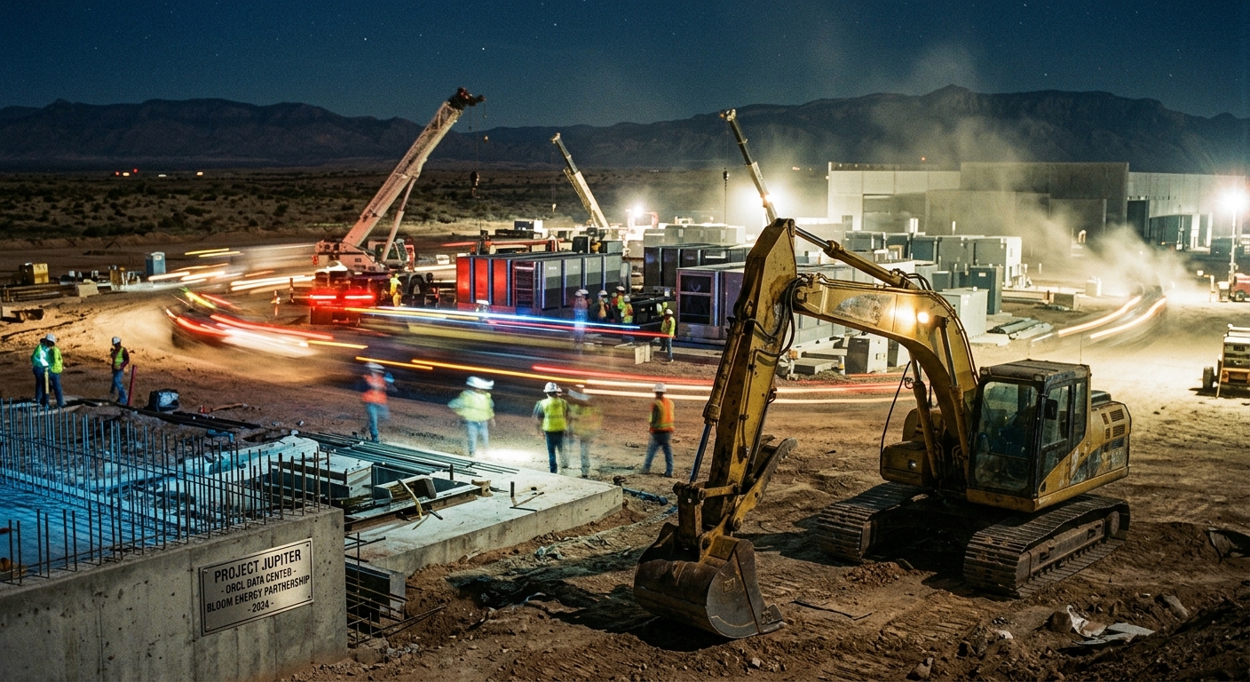 Oracle and BorderPlex Launch Project Jupiter: Sustainable AI Data Center in New Mexico