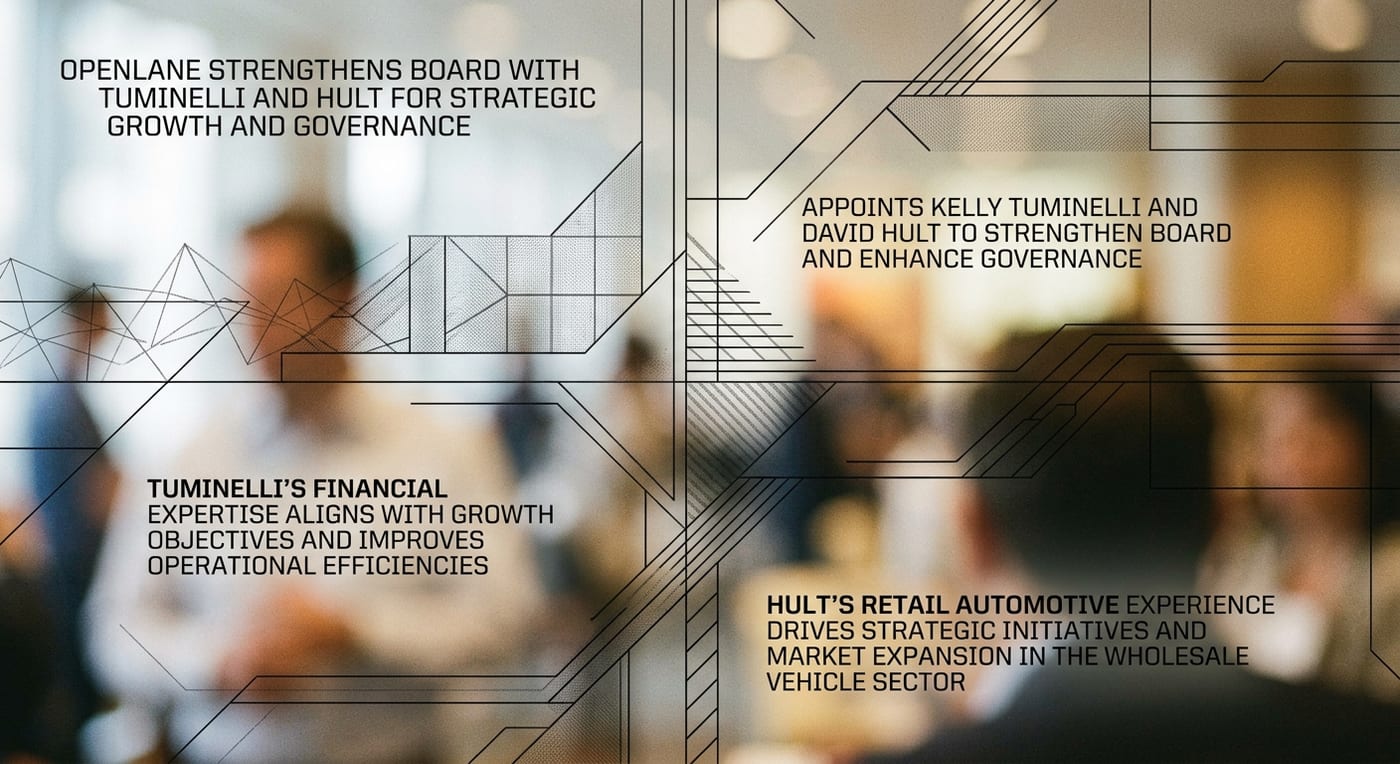 Openlane Strengthens Board with Tuminelli and Hult for Strategic Growth and Governance
