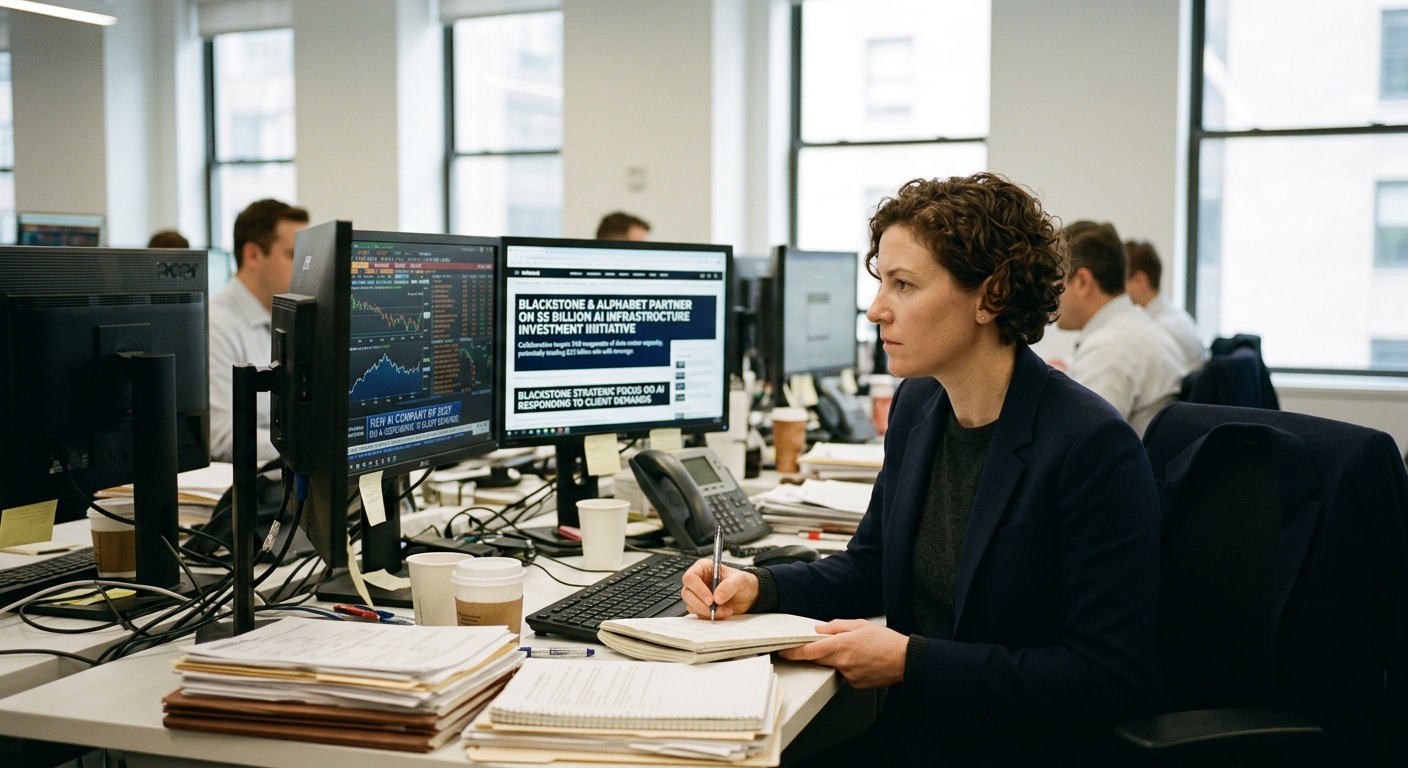 Blackstone and Alphabet Partner on $5 Billion AI Infrastructure Investment Initiative