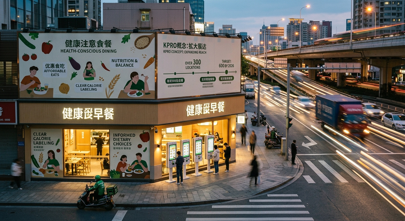 Yum China Expands KPRO Concept, Aiming for 600 Locations by 2026 Amid Health Trends