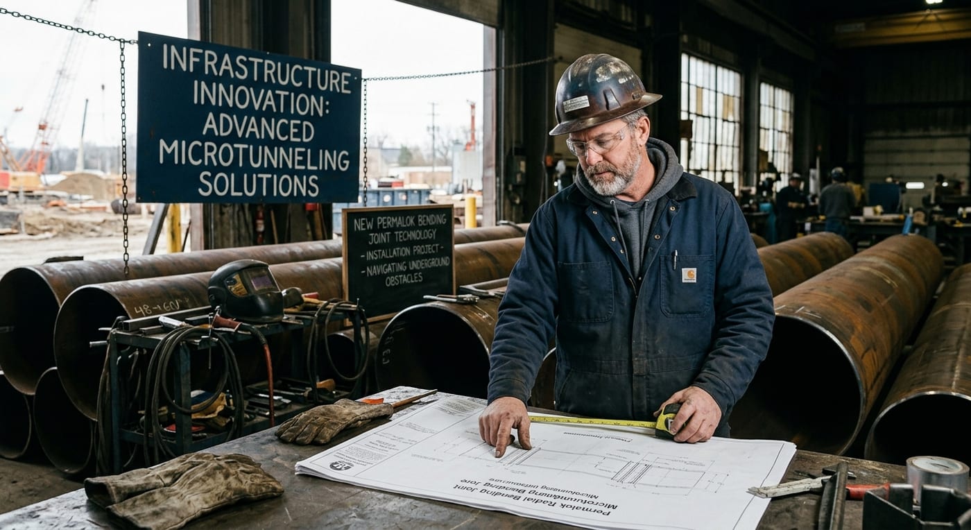 Northwest Pipe Company Innovates Microtunneling with New Bending Joint Technology for Infrastructure Projects