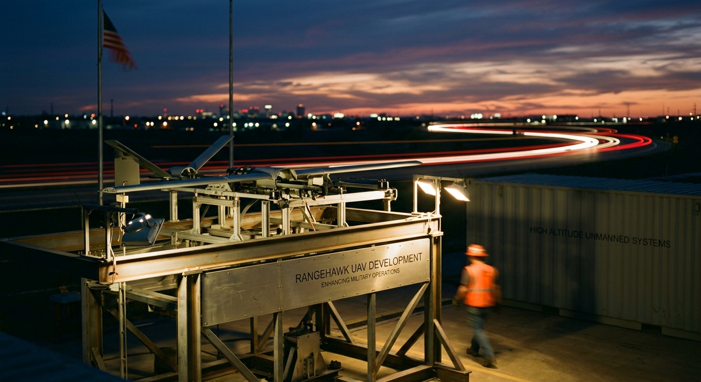 Northrop Grumman Secures Contract for RangeHawk UAV Development Enhancing Military Operations.