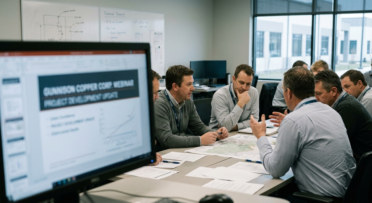 Gunnison Copper Corp. Hosts Webinar to Update on Project Development and Market Insights
