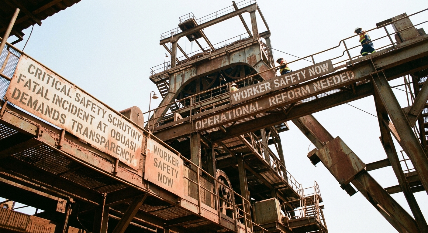 AngloGold Ashanti Faces Safety Scrutiny After Fatal Incident at Obuasi Mine