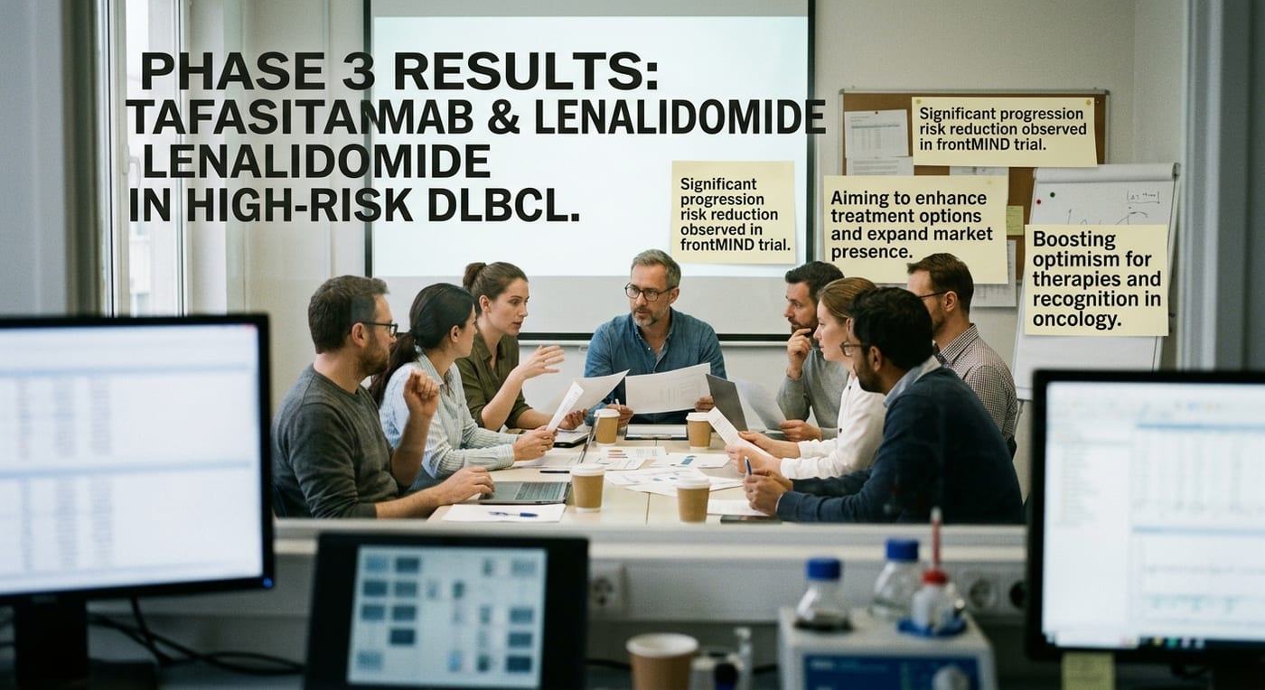 Incyte's Tafasitamab Shows Promising Phase 3 Results for High-Risk DLBCL Treatment