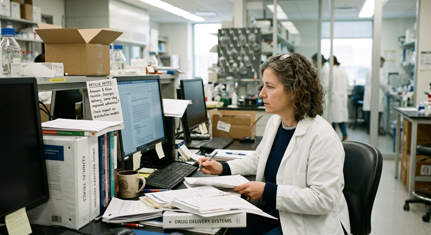 Amazon Partners with Novo Nordisk for Same-Day Delivery of Diabetes Medication Ozempic