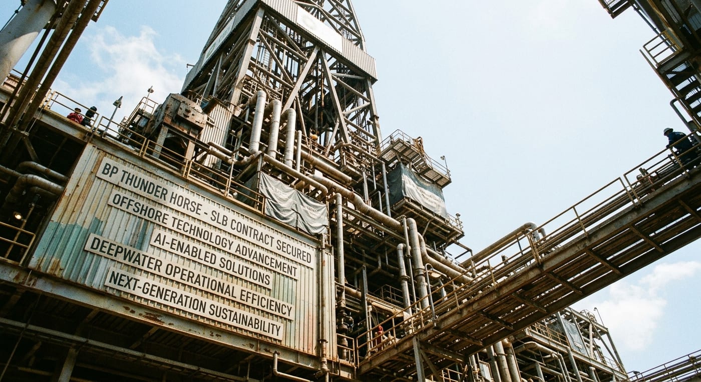 SLB Advances Offshore Energy Technology with Major Contract and AI Innovations in Gulf of Mexico