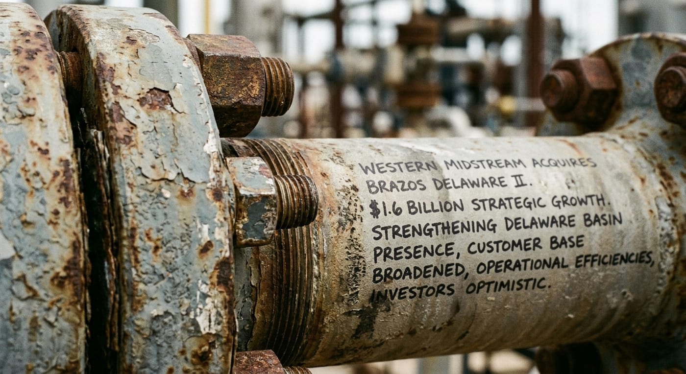 Western Midstream Partners Acquires Brazos Delaware II for Strategic Growth in Delaware Basin