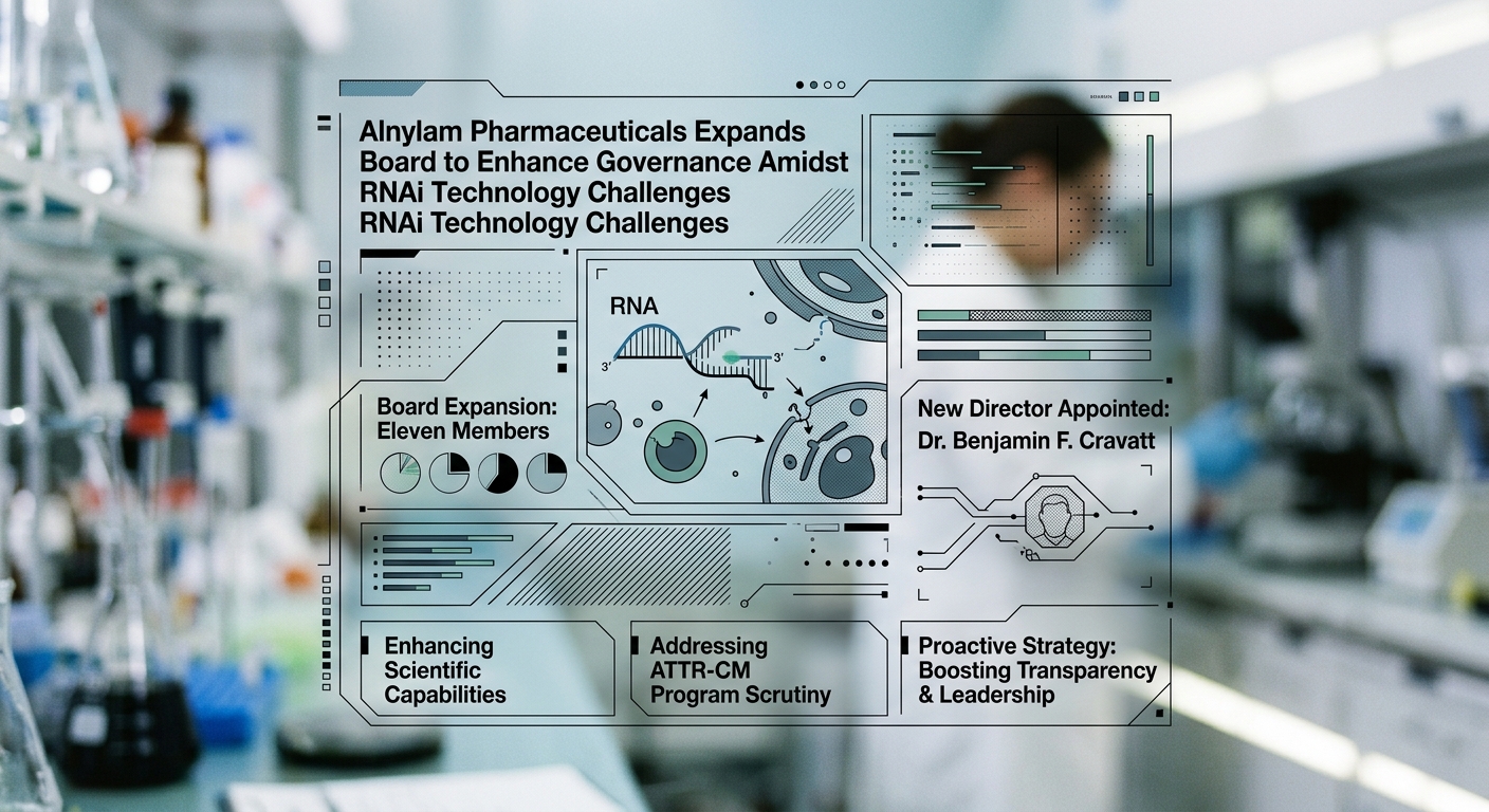 Alnylam Pharmaceuticals Expands Board to Enhance Governance Amidst RNAi Technology Challenges