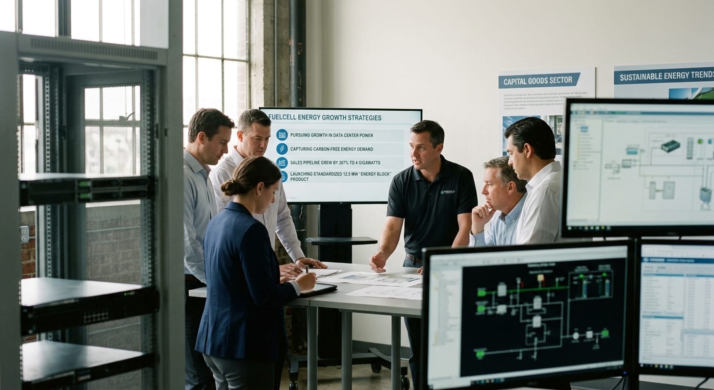 FuelCell Energy Pursues Growth in Data Center Power Amid Operational Challenges and Investor Concerns