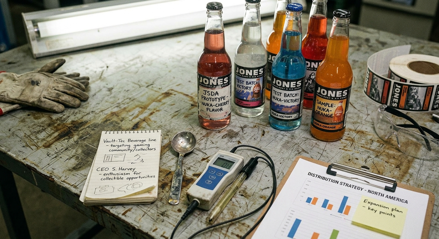 Jones Soda Launches Fallout-Themed Vault-Tec Beverage to Engage Gaming Community