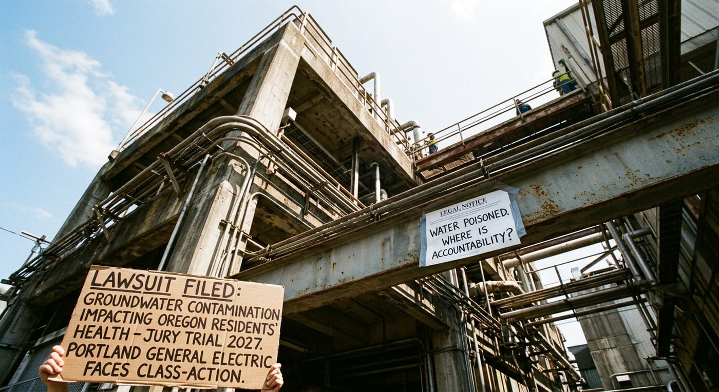 Portland General Electric Faces Class-Action Lawsuit Over Groundwater Contamination in Oregon