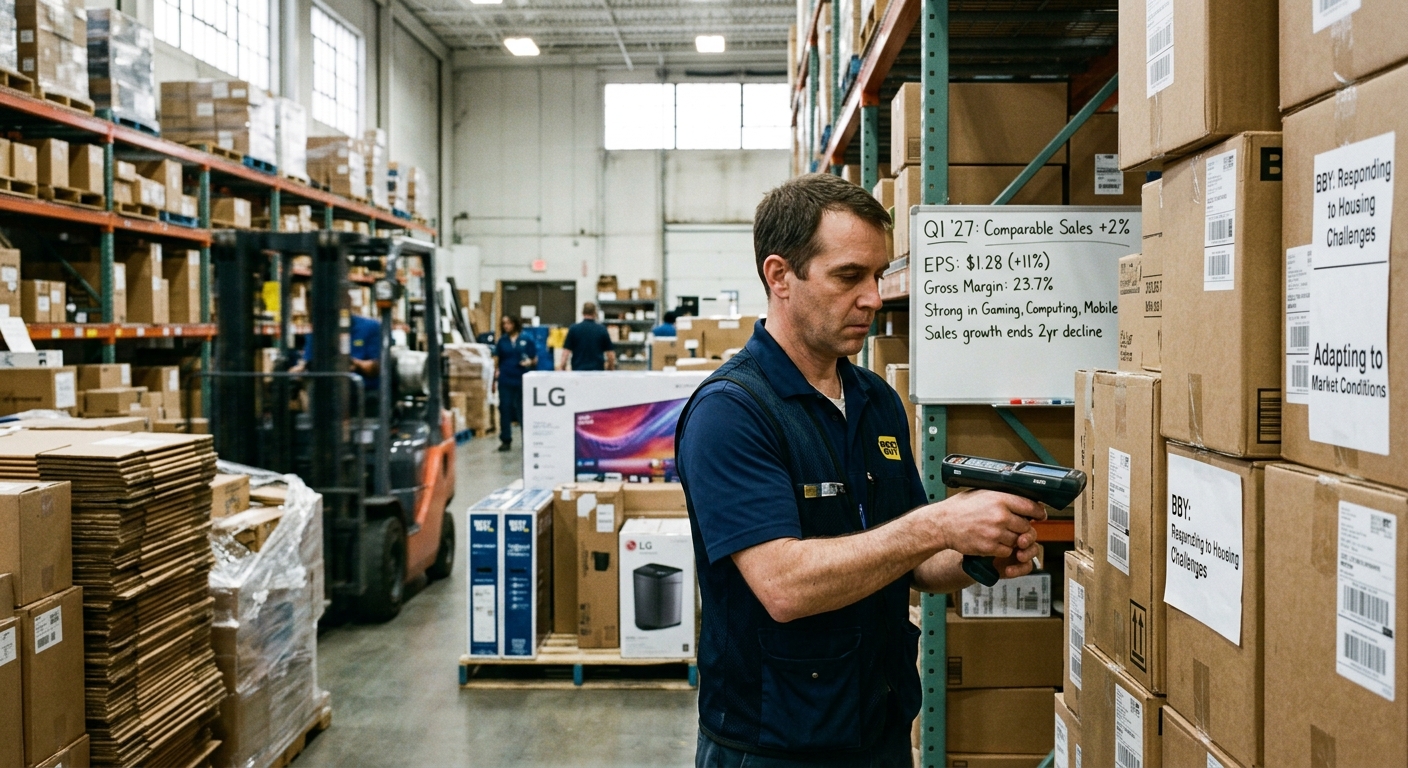 Best Buy Co. Reports 2% Sales Growth Amidst Challenges in Housing Market