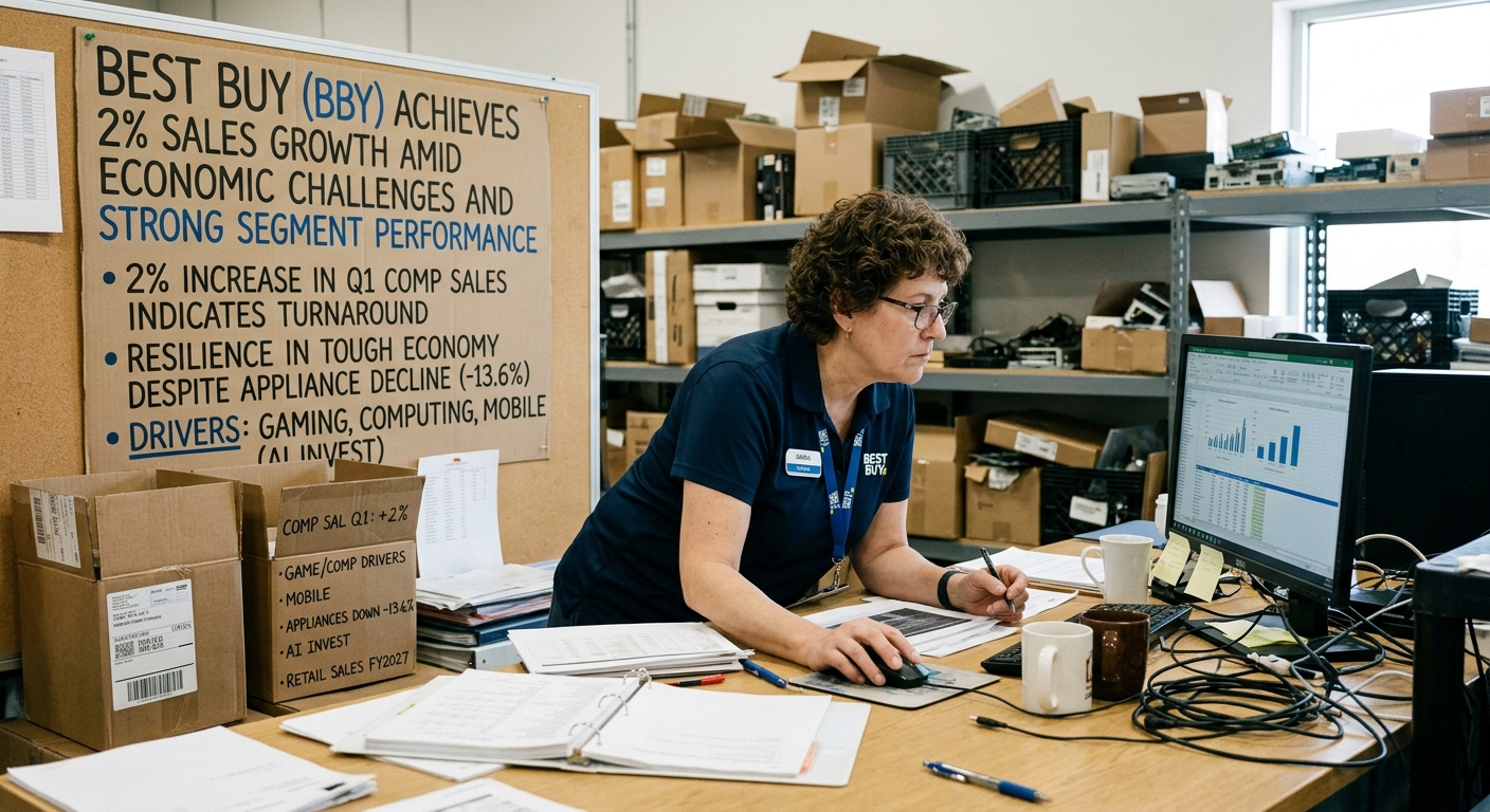 Best Buy (BBY) Achieves 2% Sales Growth Amid Economic Challenges and Strong Segment Performance