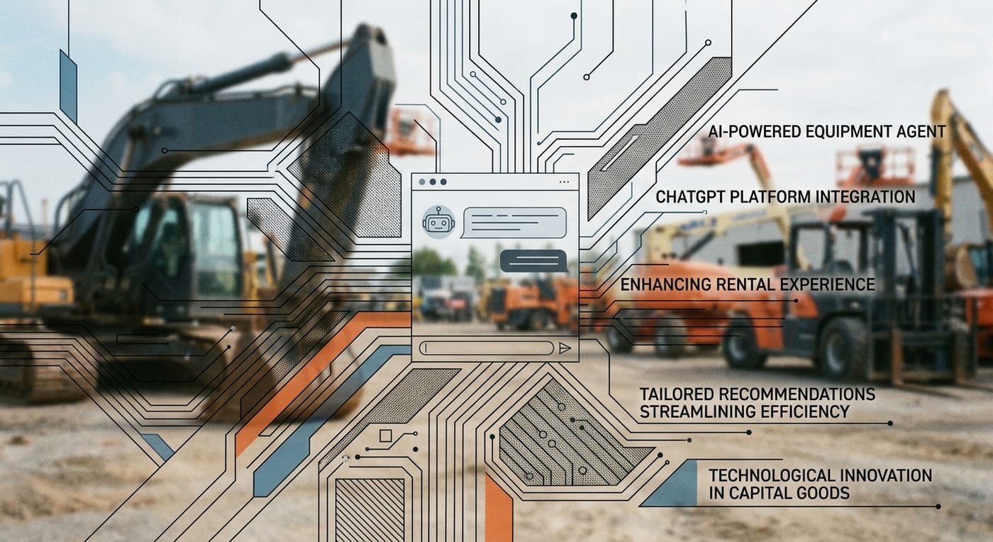 United Rentals Enhances Equipment Rental Experience with AI Integration into ChatGPT Platform