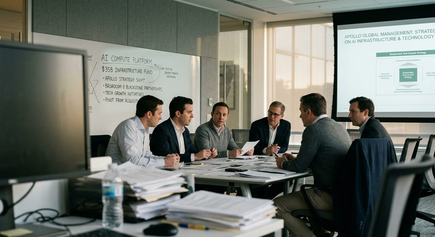 Apollo Global Management Shifts Focus to AI with $35 Billion Compute Infrastructure Platform Launch