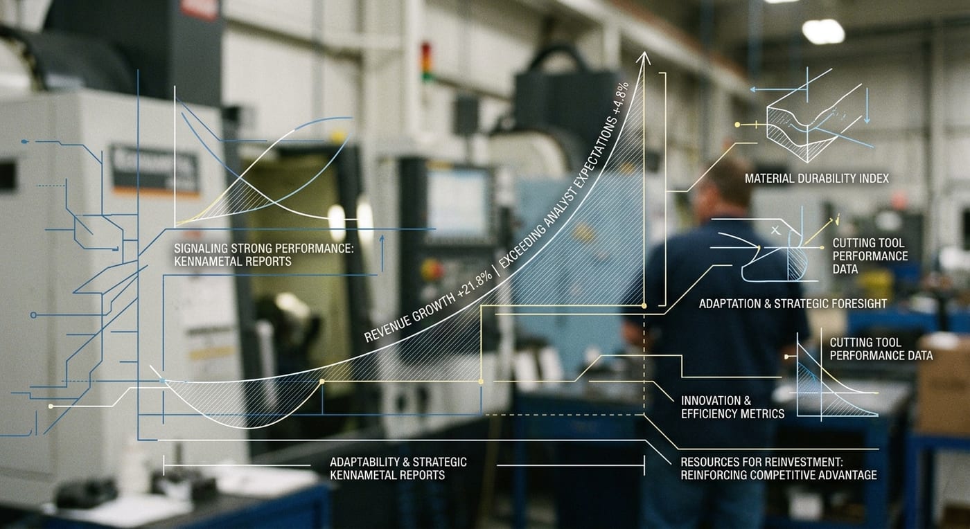 Kennametal Reports 21.8% Revenue Growth, Surpassing Analyst Expectations and Signaling Strong Performance