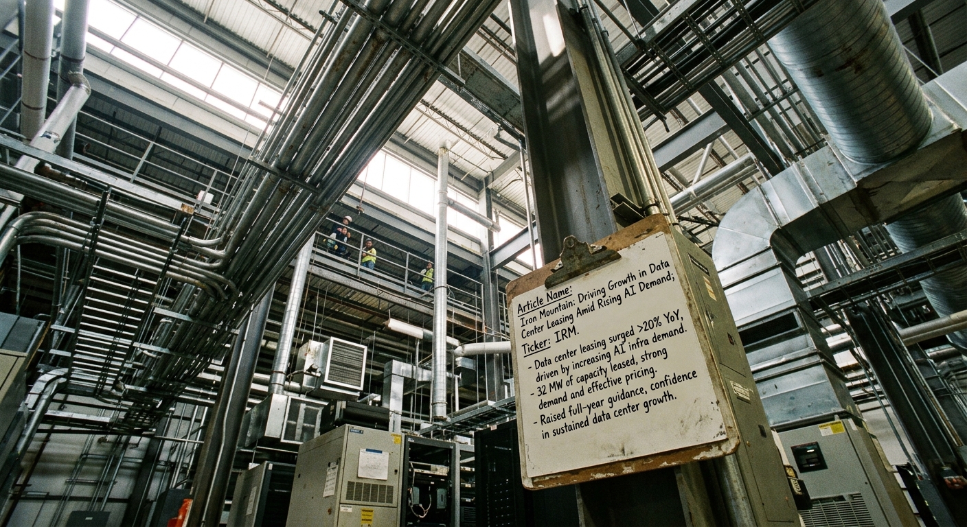 Iron Mountain: Driving Growth in Data Center Leasing Amid Rising AI Demand