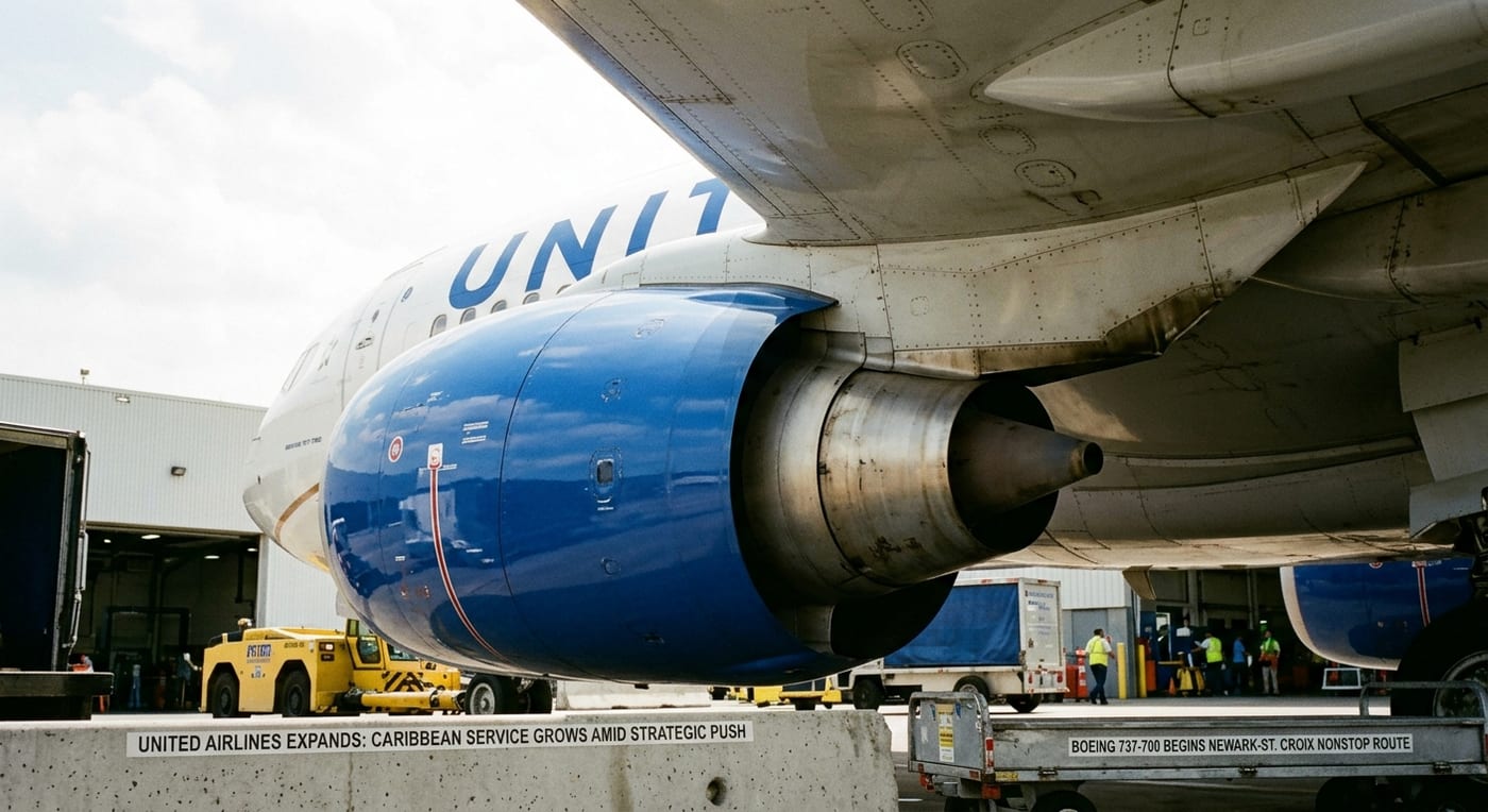 United Airlines Launches Nonstop Service from Newark to St. Croix Amid Strategic Expansion
