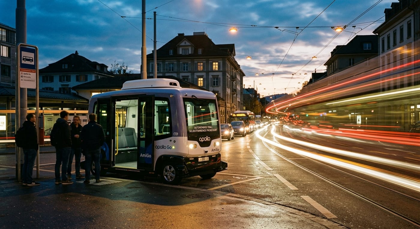 Baidu Secures Approval for Level 4 Autonomous Trials in Switzerland, Advancing Transportation Innovation