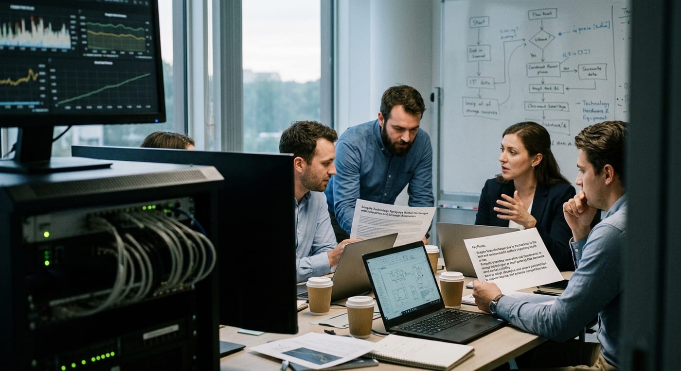 Seagate Technology Navigates Market Challenges with Innovation and Strategic Adaptation.