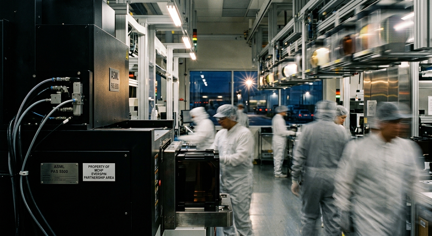 Microchip Technology Partners with Everspin to Boost Semiconductor Manufacturing Capacity