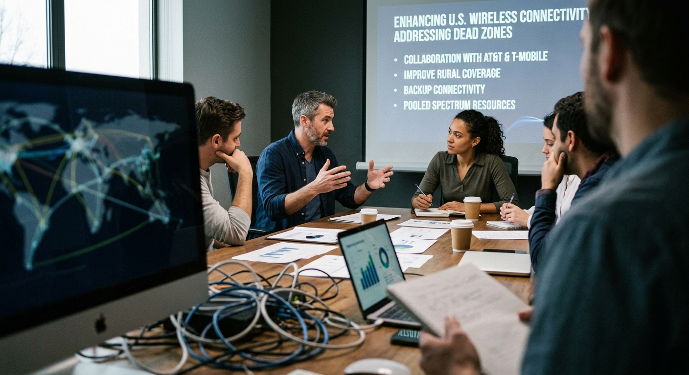 Verizon Joins AT&T and T-Mobile to Enhance U.S. Wireless Connectivity and Address Dead Zones