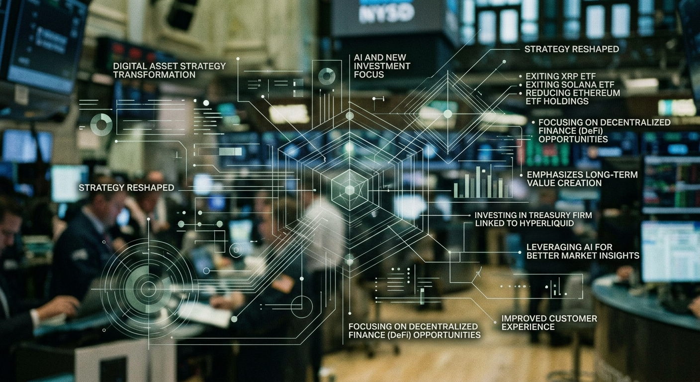 Goldman Sachs Transforms Digital Asset Strategy with AI and New Investment Focus