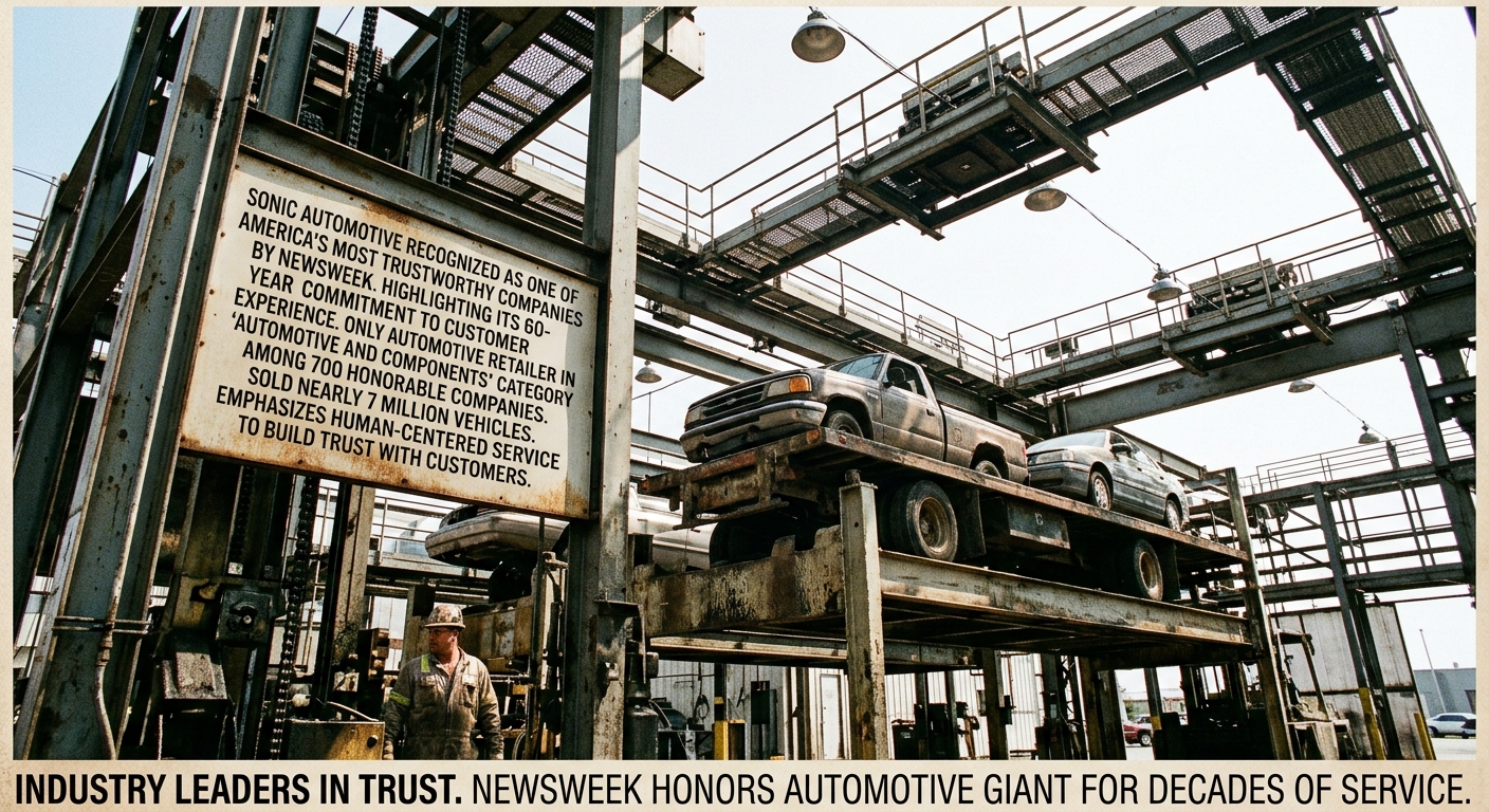 Sonic Automotive Recognized as One of America’s Most Trustworthy Companies by Newsweek