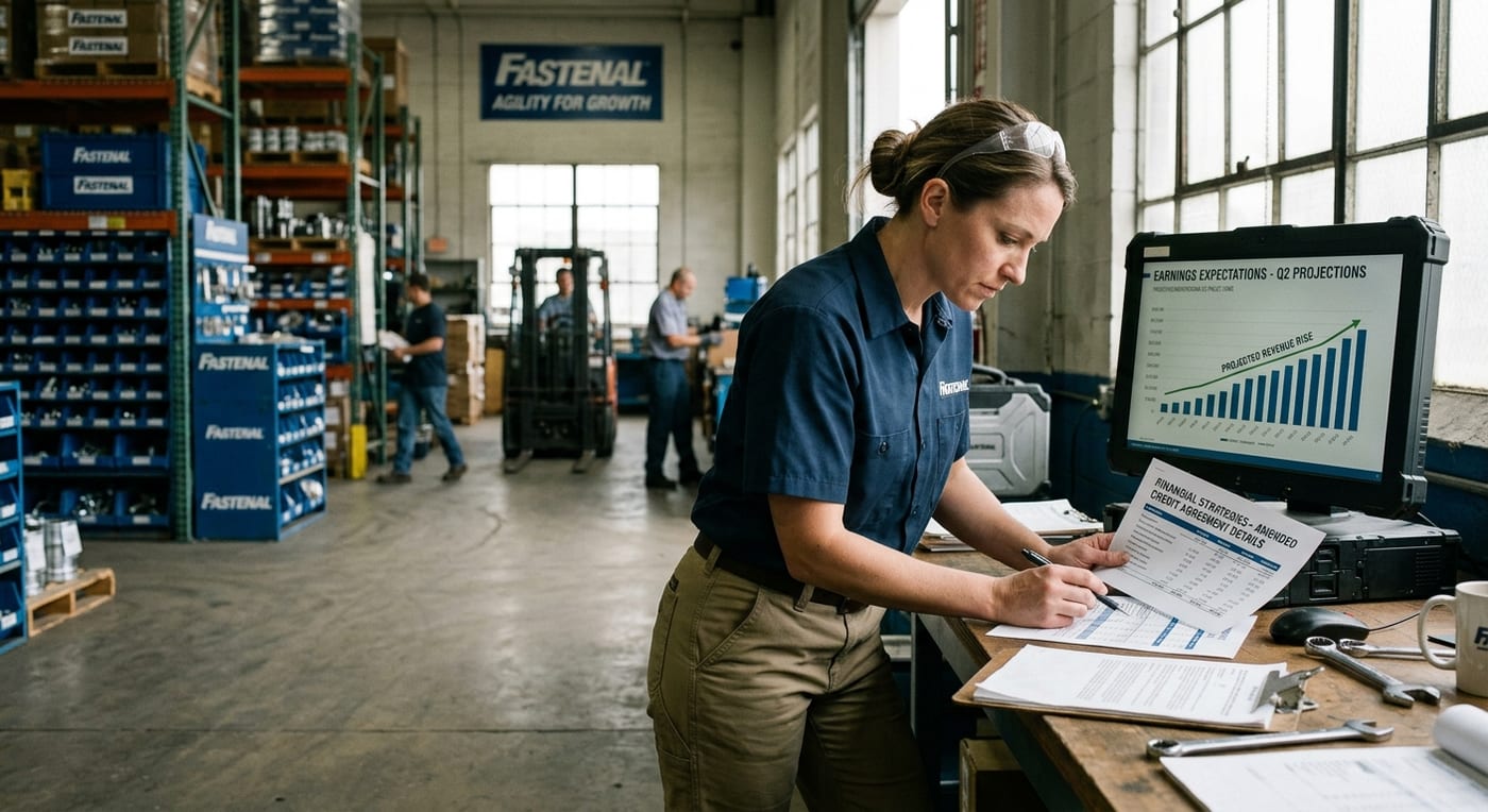 Fastenal Company Strengthens Financial Strategies Ahead of Positive Earnings Expectations