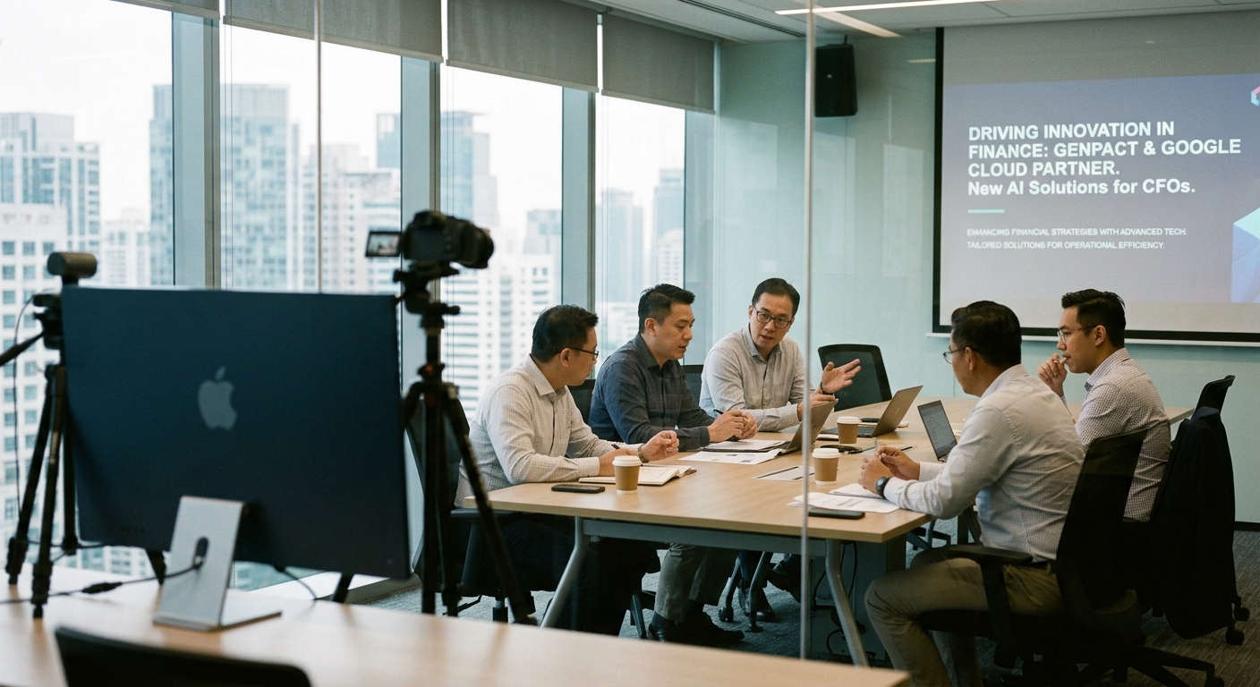Genpact Partners with Google Cloud for AI Finance Solutions Targeting CFOs