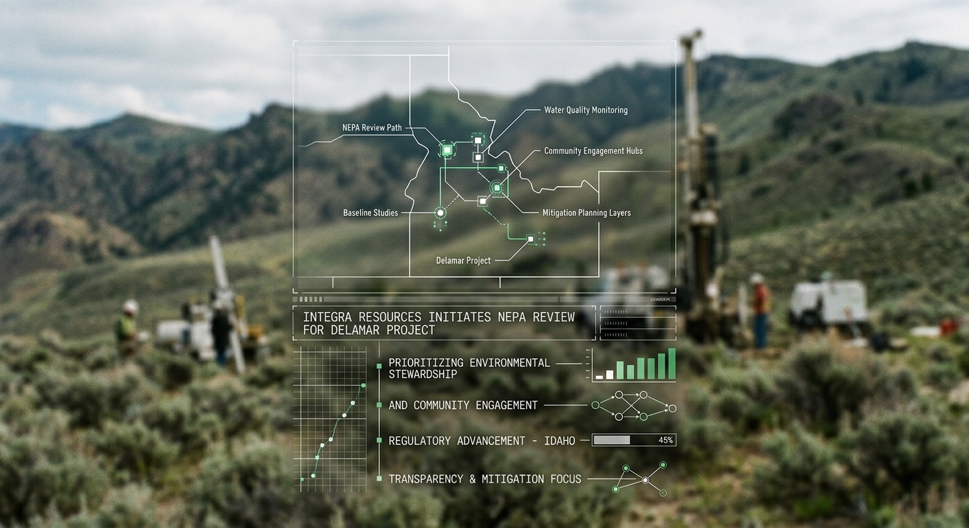 Integra Resources Initiates NEPA Review for Delamar Project, Prioritizing Environmental Stewardship and Community Engagement