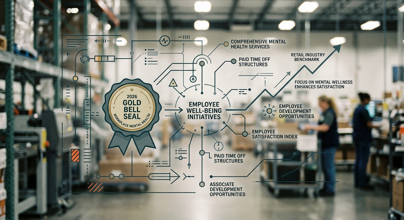 Kroger Secures 2026 Gold Bell Seal for Commitment to Workplace Mental Health Initiatives