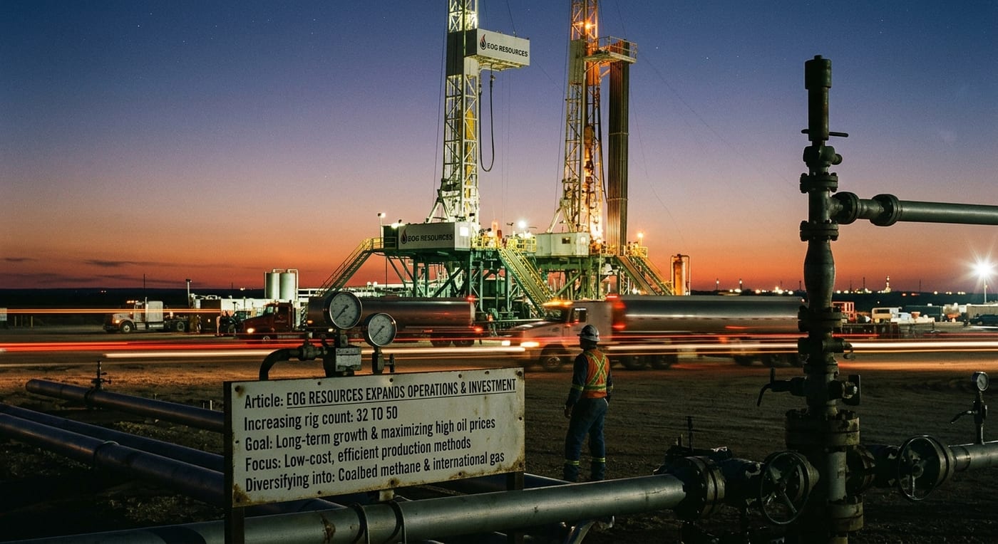 EOG Resources Expands Operations and Investment Amid High Oil Prices for Long-Term Growth.