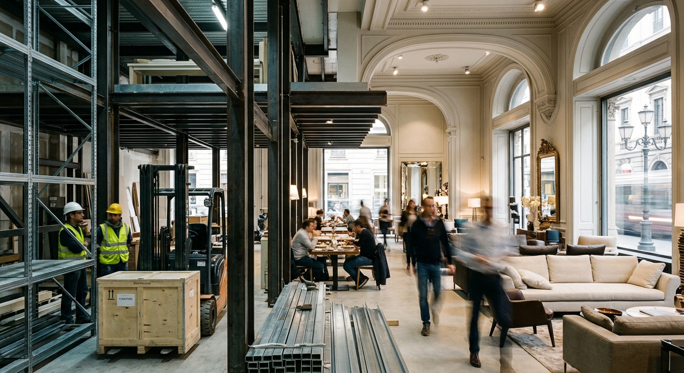 RH Expands in Europe with Flagship Store in Milan, Merging Retail and Cultural Experience