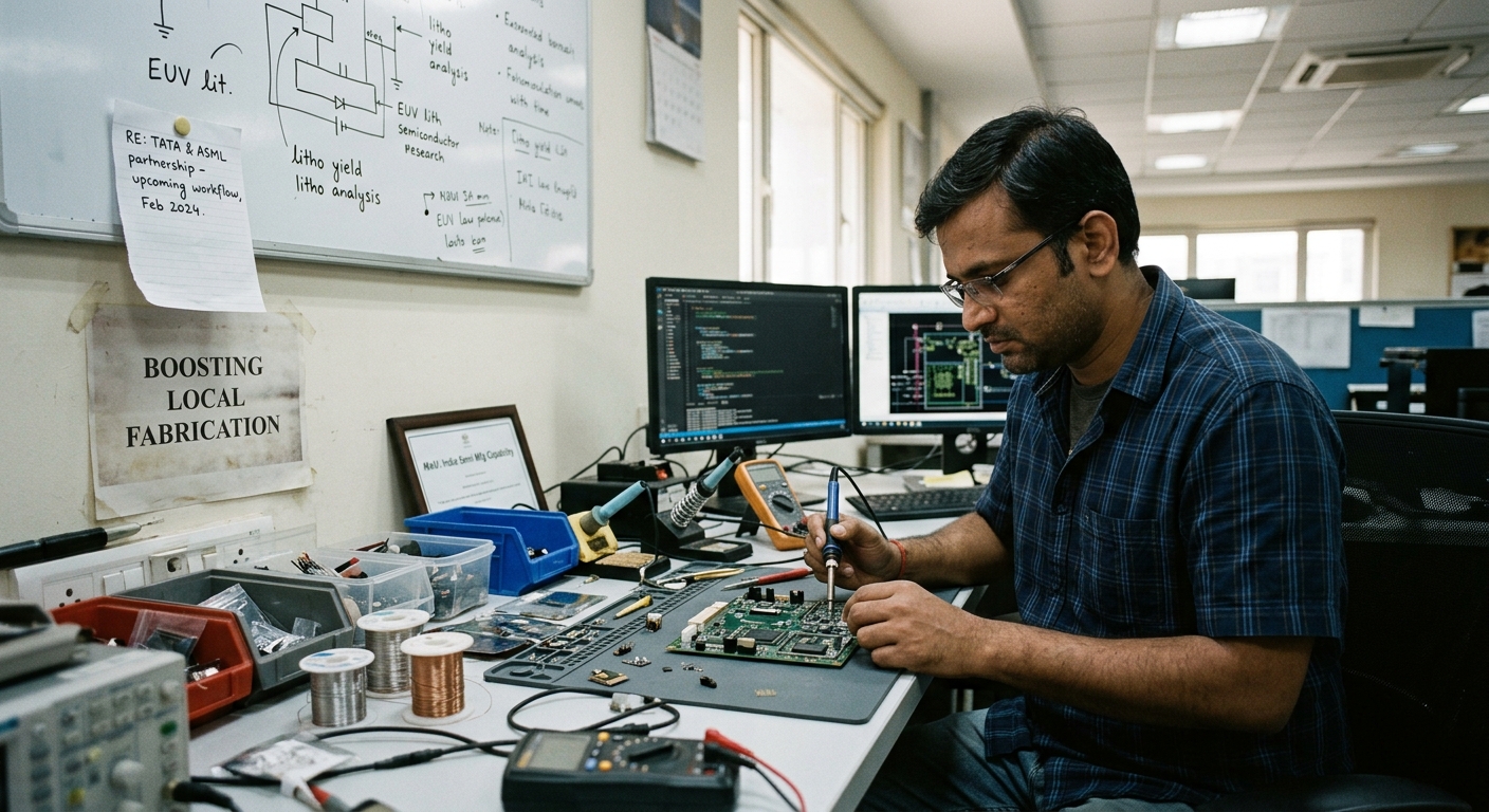 ASML Partners with Tata Electronics to Enhance India’s Semiconductor Manufacturing Capabilities