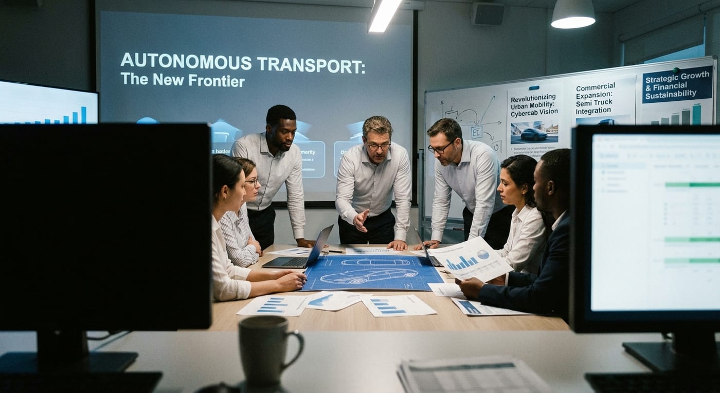 Tesla's Bold Shift Towards Autonomous Transport