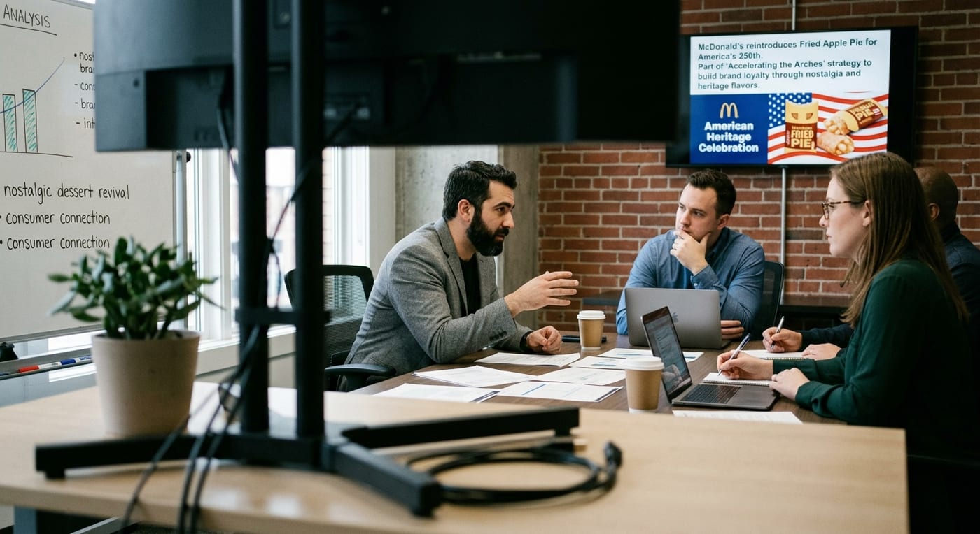 McDonald's Leverages Nostalgia with Fried Apple Pie Reintroduction for American Heritage Celebration