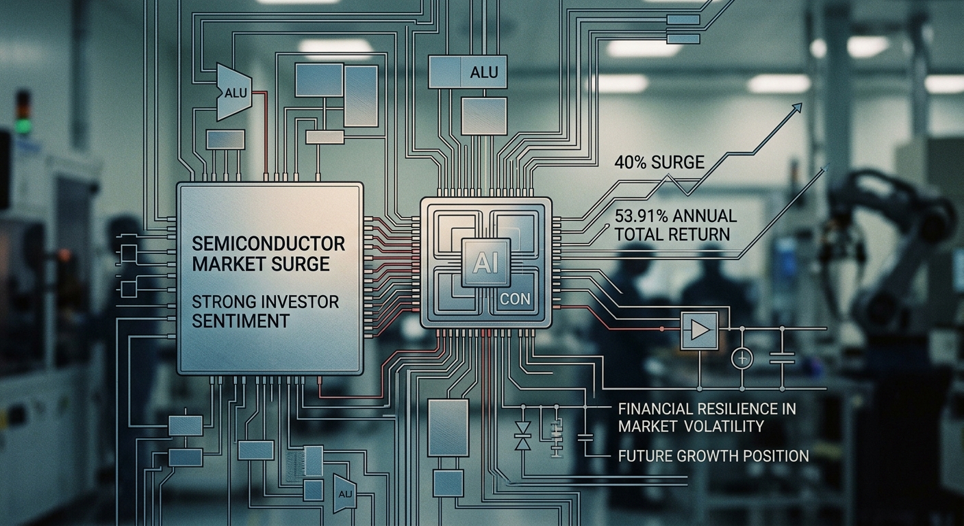 NXP Semiconductors Surges 40% Amid Strong Investor Sentiment in Semiconductor Market