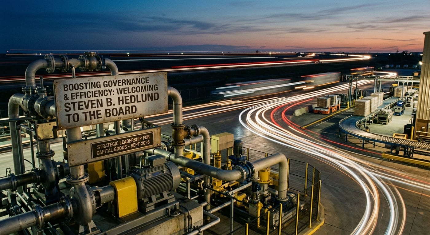 Graco Welcomes Steven B. Hedlund to Board for Enhanced Governance and Operational Efficiency
