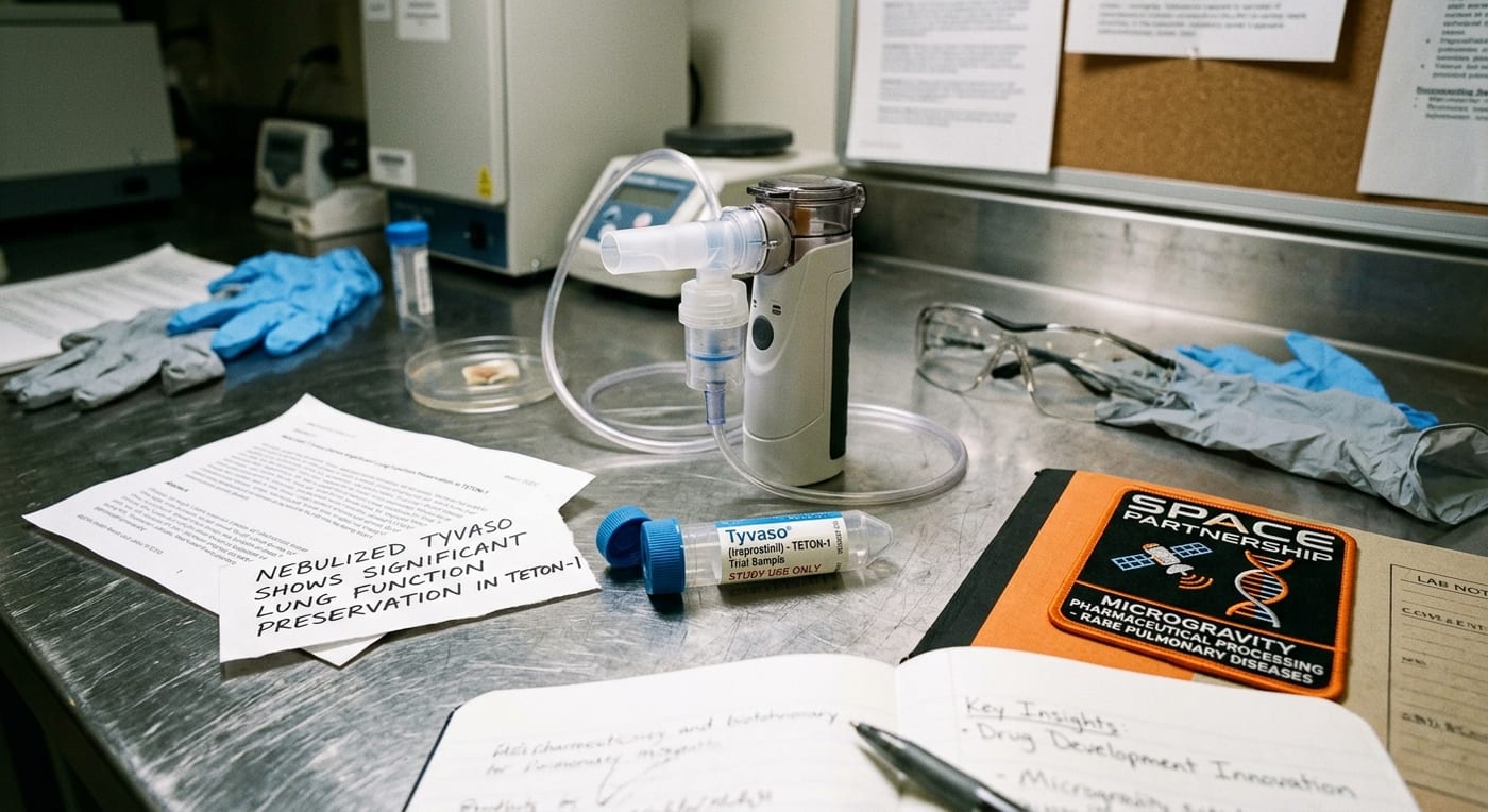 United Therapeutics Advances Pulmonary Disease Treatment with TETON-1 Trial Success and Space Partnership