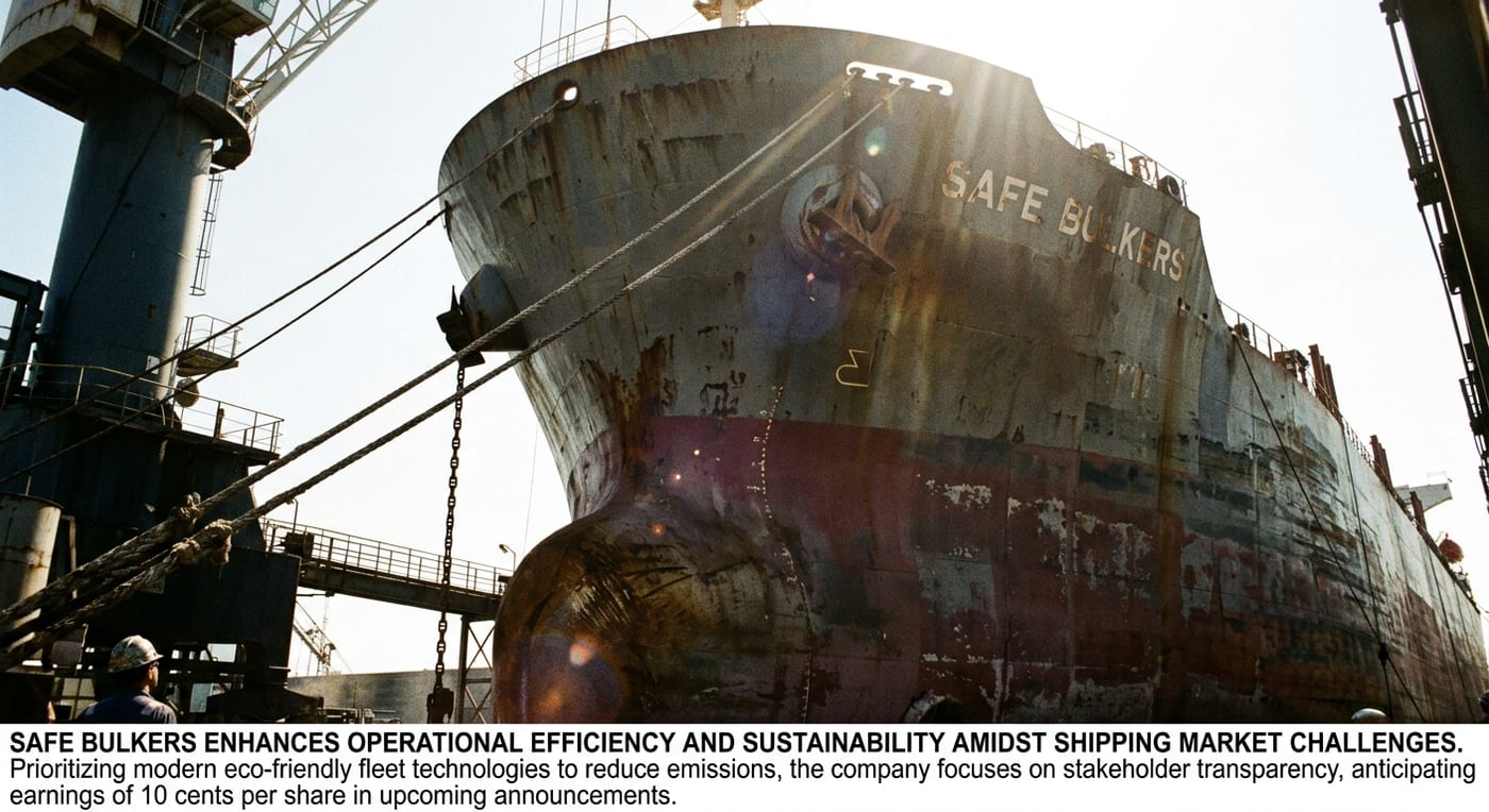 Safe Bulkers Enhances Operational Efficiency and Sustainability Amidst Shipping Market Challenges