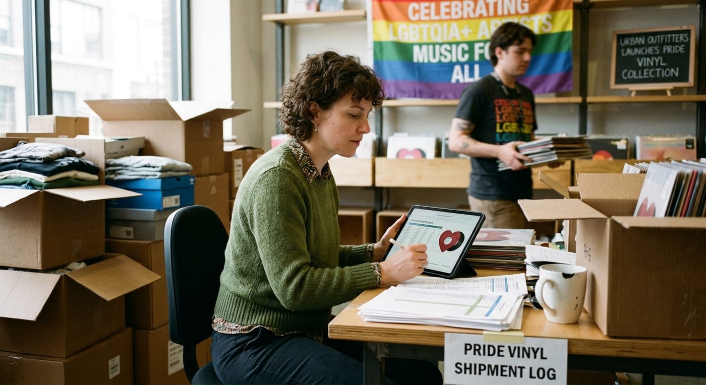 Urban Outfitters Launches Pride Vinyl Collection to Support LGBTQIA+ Community and Music Artists